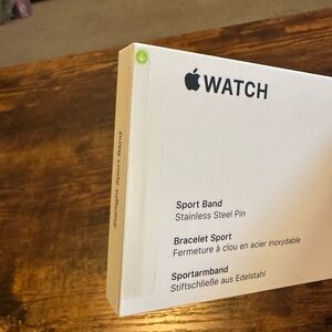 Authentic starlight Apple Watch Sport band 41mm